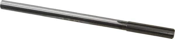 Made in USA - 0.479" High Speed Steel 6 Flute Chucking Reamer - Straight Flute, 0.4355" Straight Shank, 2" Flute Length, 8" OAL - USA Tool & Supply
