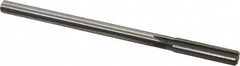 Made in USA - 0.482" High Speed Steel 6 Flute Chucking Reamer - USA Tool & Supply