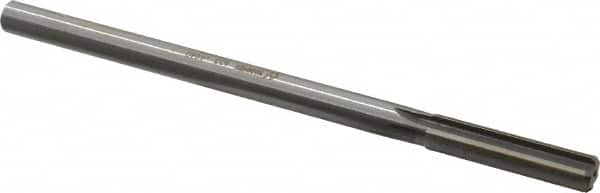 Made in USA - 0.484" High Speed Steel 6 Flute Chucking Reamer - USA Tool & Supply