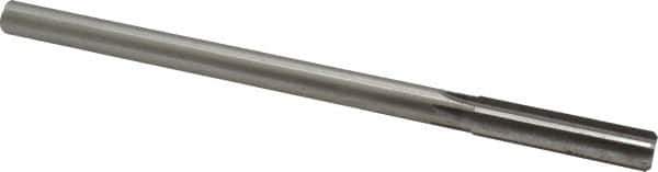 Made in USA - 0.485" High Speed Steel 6 Flute Chucking Reamer - Straight Flute, 0.4355" Straight Shank, 2" Flute Length, 8" OAL - USA Tool & Supply