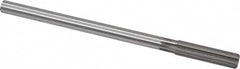Made in USA - 0.491" High Speed Steel 6 Flute Chucking Reamer - USA Tool & Supply