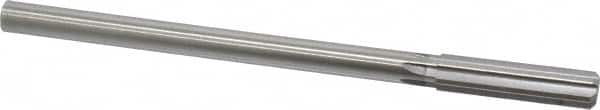 Made in USA - 0.493" High Speed Steel 6 Flute Chucking Reamer - USA Tool & Supply