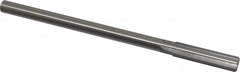 Made in USA - 0.497" High Speed Steel 6 Flute Chucking Reamer - USA Tool & Supply