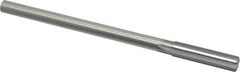 Made in USA - 0.505" High Speed Steel 6 Flute Chucking Reamer - Straight Flute, 0.4355" Straight Shank, 2" Flute Length, 8" OAL - USA Tool & Supply