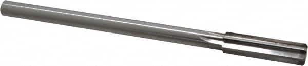 Made in USA - 0.552" High Speed Steel Chucking Reamer - USA Tool & Supply