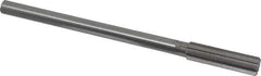 Made in USA - 0.561" High Speed Steel 8 Flute Chucking Reamer - Straight Flute, 0.4355" Straight Shank, 2" Flute Length, 8" OAL - USA Tool & Supply