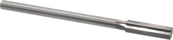 Made in USA - 0.569" High Speed Steel Chucking Reamer - Straight Flute, Straight Shank - USA Tool & Supply