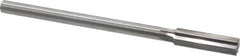 Made in USA - 0.569" High Speed Steel Chucking Reamer - Straight Flute, Straight Shank - USA Tool & Supply