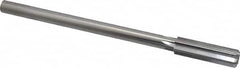 Made in USA - 0.577" High Speed Steel Chucking Reamer - USA Tool & Supply
