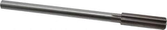 Made in USA - 0.595" High Speed Steel Chucking Reamer - Straight Flute, Straight Shank - USA Tool & Supply