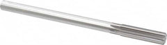 Made in USA - 0.626" High Speed Steel 8 Flute Chucking Reamer - USA Tool & Supply