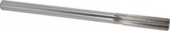 Made in USA - 0.631" High Speed Steel Chucking Reamer - USA Tool & Supply