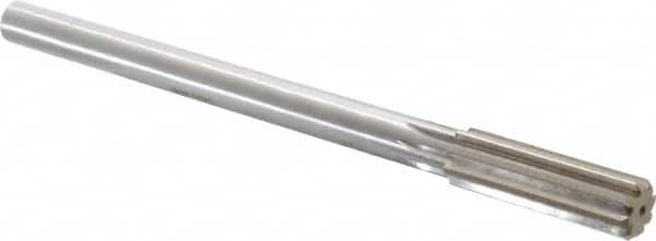 Made in USA - 0.668" High Speed Steel Chucking Reamer - USA Tool & Supply