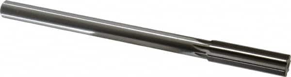 Made in USA - 0.673" High Speed Steel Chucking Reamer - USA Tool & Supply