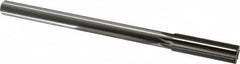 Made in USA - 0.673" High Speed Steel Chucking Reamer - USA Tool & Supply