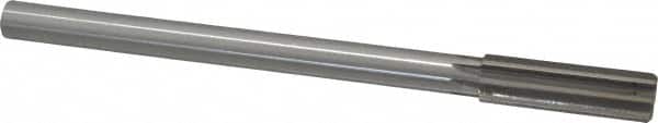 Made in USA - 0.688" High Speed Steel 8 Flute Chucking Reamer - USA Tool & Supply