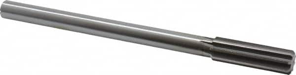 Made in USA - 0.69" High Speed Steel 8 Flute Chucking Reamer - USA Tool & Supply