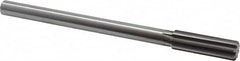 Made in USA - 0.69" High Speed Steel 8 Flute Chucking Reamer - USA Tool & Supply