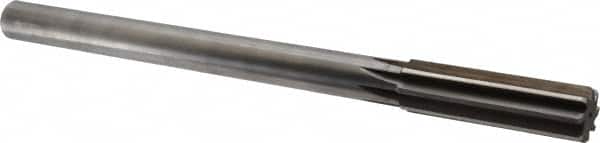 Made in USA - 0.733" High Speed Steel Chucking Reamer - USA Tool & Supply