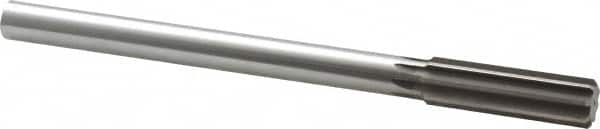 Made in USA - 0.747" High Speed Steel 8 Flute Chucking Reamer - USA Tool & Supply