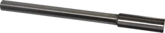 Made in USA - 0.829" High Speed Steel Chucking Reamer - Straight Flute, Straight Shank - USA Tool & Supply