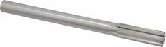 Made in USA - 0.861" High Speed Steel Chucking Reamer - Straight Flute, Straight Shank - USA Tool & Supply