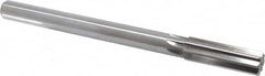 Made in USA - 0.867" High Speed Steel Chucking Reamer - USA Tool & Supply