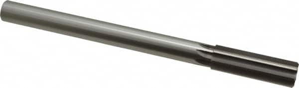 Made in USA - 0.876" High Speed Steel 8 Flute Chucking Reamer - USA Tool & Supply