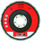 5 x 7/8" - 2S Fine - Unitzed Fiberglass Discs - USA Tool & Supply