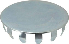 Made in USA - Finishing Plug for 0.038 to 0.141" Thick Panels, for 1-1/2" Holes - Spring Steel - USA Tool & Supply