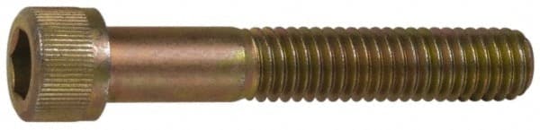 Made in USA - #10-24 UNC Hex Socket Cap Screw - USA Tool & Supply