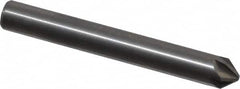 M.A. Ford - 1/4" Head Diam, 1/4" Shank Diam, 6 Flute 82° Solid Carbide Countersink - USA Tool & Supply