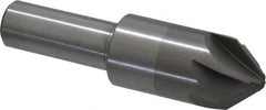 M.A. Ford - 3/4" Head Diam, 1/2" Shank Diam, 6 Flute 82° Solid Carbide Countersink - USA Tool & Supply