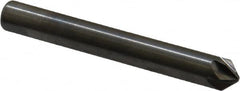 M.A. Ford - 1/4" Head Diam, 1/4" Shank Diam, 6 Flute 90° Solid Carbide Countersink - USA Tool & Supply