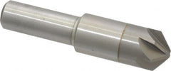 M.A. Ford - 1/2" Head Diam, 3/8" Shank Diam, 6 Flute 100° Solid Carbide Countersink - USA Tool & Supply