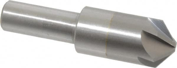 M.A. Ford - 3/4" Head Diam, 1/2" Shank Diam, 6 Flute 100° Solid Carbide Countersink - USA Tool & Supply