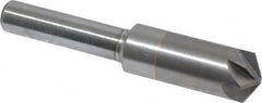 M.A. Ford - 3/8" Head Diam, 1/4" Shank Diam, 6 Flute 120° Solid Carbide Countersink - USA Tool & Supply