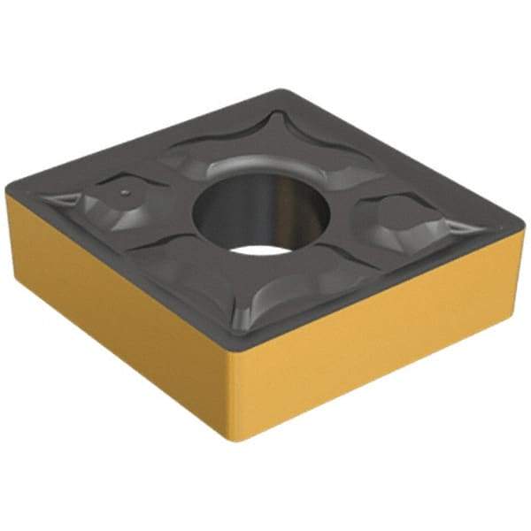Iscar - CNMG643 TF Grade IC8250 Carbide Turning Insert - TiCN/Al2O3/TiN Finish, 80° Diamond, 3/4" Inscr Circle, 1/4" Thick, 3/64" Corner Radius - USA Tool & Supply
