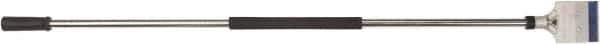 Hyde Tools - Stiff Carbon Steel 2-Edge Scraper - 4" Blade Width, 54" Long Metal Handle - USA Tool & Supply