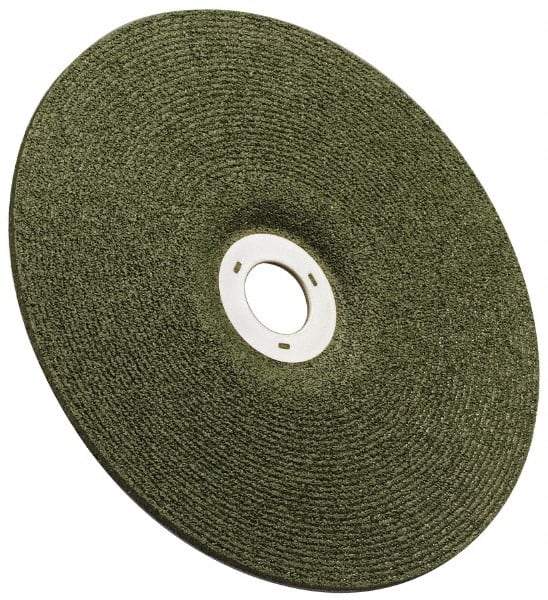 3M - 36 Grit, 4-1/2" Wheel Diam, 1/8" Wheel Thickness, Type 27 Depressed Center Wheel - Ceramic, 13,300 Max RPM, Compatible with Angle Grinder - USA Tool & Supply