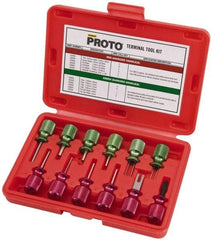 Proto - 12 Piece Automotive Battery Connector Terminal Tool Kit - USA Tool & Supply