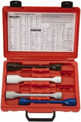 Proto - 12.3" Long, Black/White/Gray/Blue Steel American Car Wheel Torque Set - For Use with Domestic & Foreign Vehicles - USA Tool & Supply