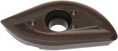 Seco - 218.20160 ME08 Grade MM4500 Carbide Milling Insert - TiCN/Al2O3 Finish, 0.252" Thick, 1/2" Inscribed Circle, 0.63" Corner Radius - USA Tool & Supply