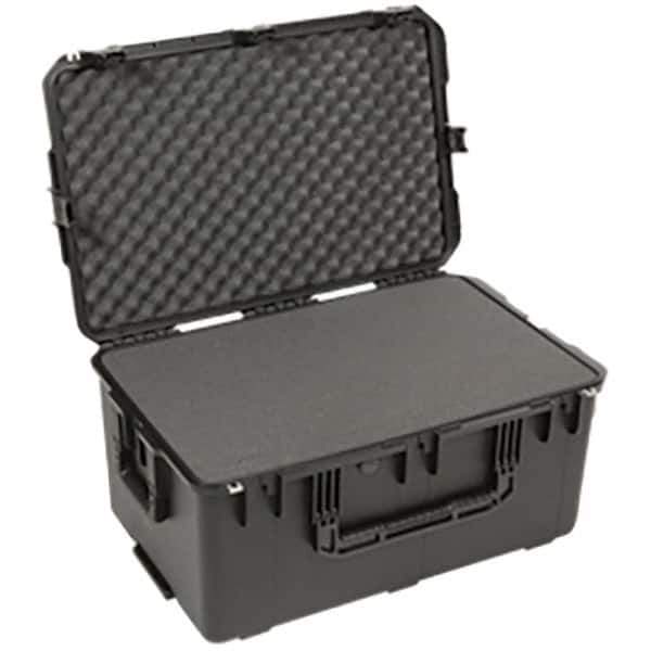 SKB Corporation - 21-1/8" Wide x 16-3/4" High, Clamshell Hard Case - Black, Polystyrene - USA Tool & Supply