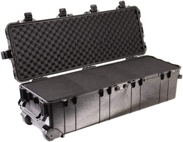 Pelican Products, Inc. - 16-3/32" Wide x 14" High, Long Case - Black, Polypropylene - USA Tool & Supply
