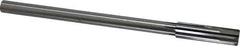 Made in USA - 35/64" Carbide-Tipped 6 Flute Chucking Reamer - Straight Flute, Straight Shank, 2" Flute Length, 8" OAL - USA Tool & Supply
