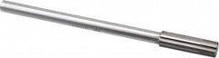 Made in USA - 37/64" Carbide-Tipped 6 Flute Chucking Reamer - USA Tool & Supply