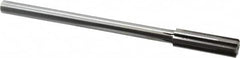 Made in USA - 19/32" Carbide-Tipped 6 Flute Chucking Reamer - USA Tool & Supply