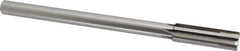 Made in USA - 11/16" Carbide-Tipped 6 Flute Chucking Reamer - Straight Flute, 9/16" Straight Shank, 2-1/4" Flute Length, 9" OAL - USA Tool & Supply