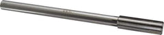 Made in USA - 23/32" Carbide-Tipped 6 Flute Chucking Reamer - Straight Flute, 9/16" Straight Shank, 2-1/4" Flute Length, 9" OAL - USA Tool & Supply